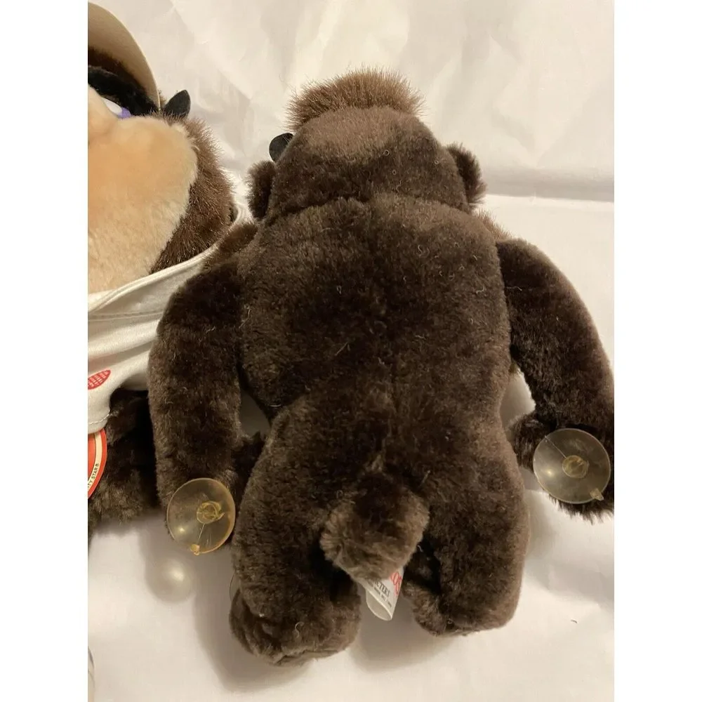 1988 And 1989 Tazmanian Devil Plush Tennis And Grippits With Tags Toy‎